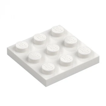LEGO® DÍLY podložka 3x3 bílá 11212
