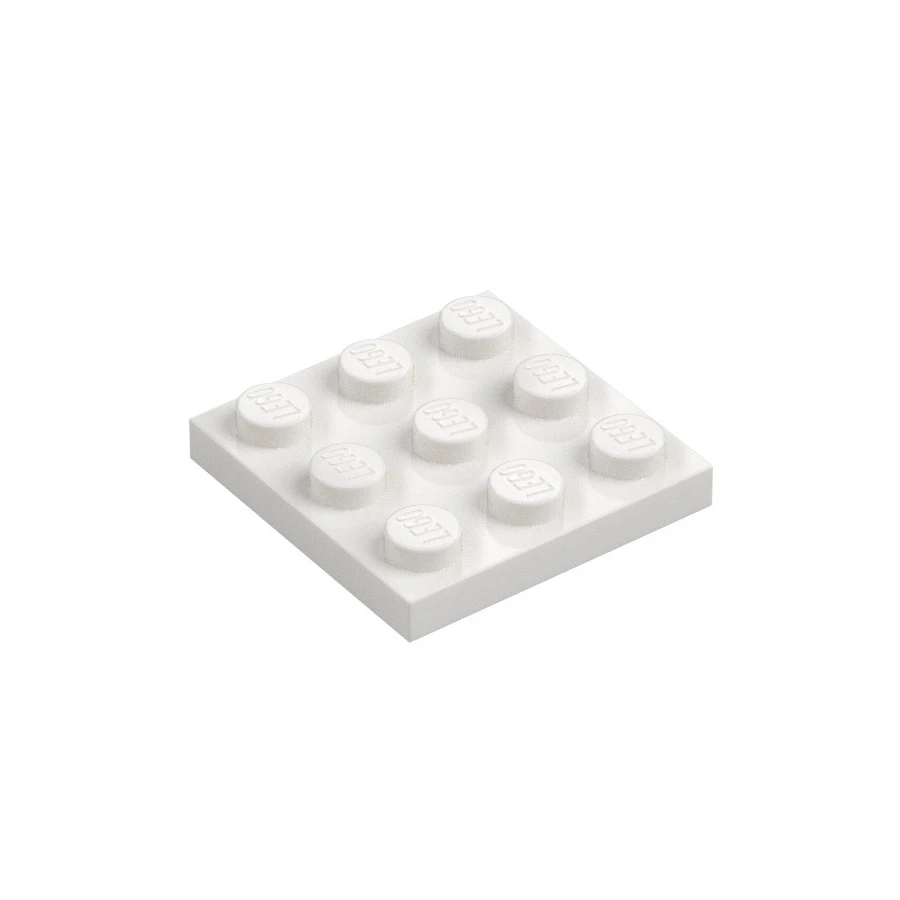 LEGO® DÍLY podložka 3x3 bílá 11212