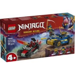 LEGO® 71840 NINJAGO  Rogue vs. Drix a souboj se závodními auty