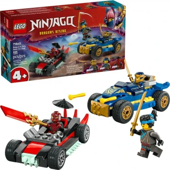 LEGO® 71840 NINJAGO  Rogue vs. Drix a souboj se závodními auty