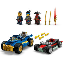 LEGO® 71840 NINJAGO  Rogue vs. Drix a souboj se závodními auty