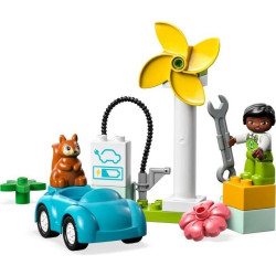 LEGO® 10985 DUPLO Větrná turbína a elektromobil