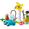 LEGO® 10985 DUPLO Větrná turbína a elektromobil