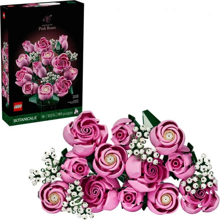 LEGO® 10374 BOTANICALS Kytice růžových růží