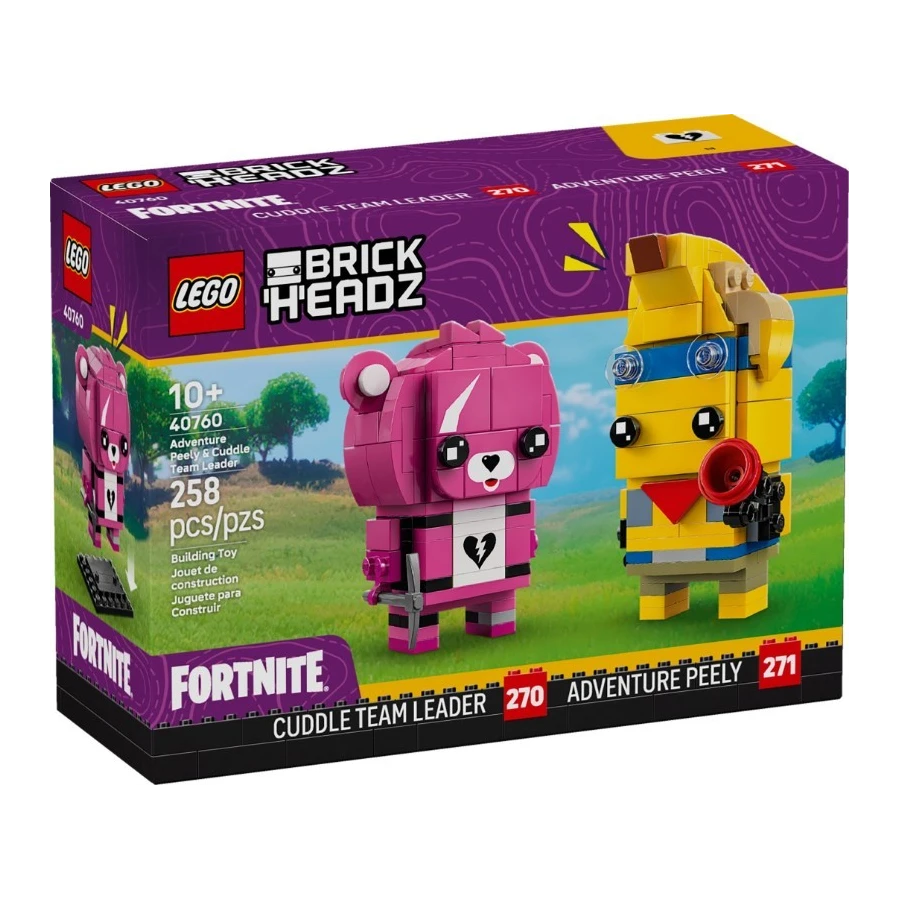 LEGO® 40760 BRICKHEADZ Adventure Peely a Cuddle Team Leader