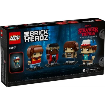 LEGO® 40801 BRICKHEADZ Stranger Thingsstranger things Figurky: Mike, Dustin, Lucas a Wi