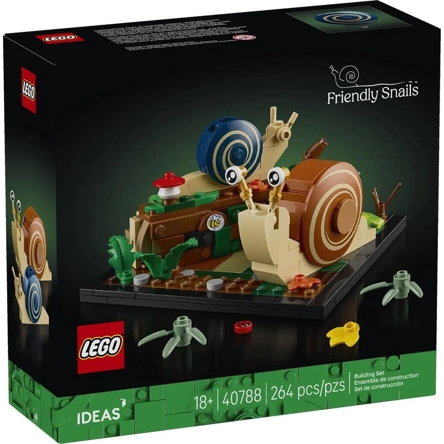 LEGO® 40788 Přátelští hlemýždi
