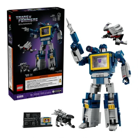 LEGO® 10358 ICONS  Transformers: Soundwave