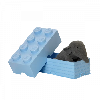 LEGO® STORAGE BOX 8 Úložný box světle modrý