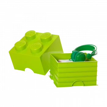 LEGO® STORAGE BOX 4 Úložný box limetkově zelený