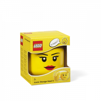 LEGO® STORAGE HEAD úložná hlava dívka velikost S