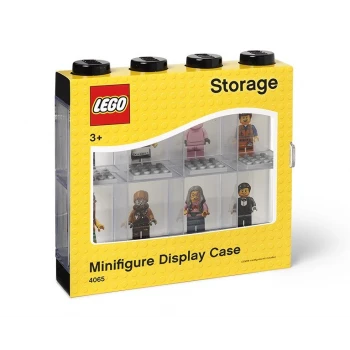 LEGO® sběratelská vitrínka na 8 minifigurek - černá