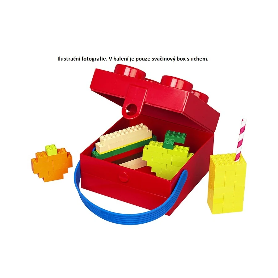 LEGO® LUNCH svačinový box s rukojetí modrý
