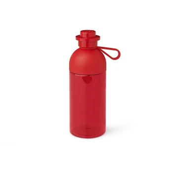LEGO® Láhev na pití 500 ml - transparentní červená