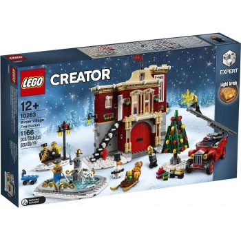 LEGO® 10263 CREATOR Hasičská stanice v zimní vesnici