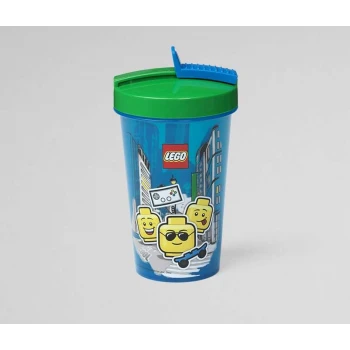 LEGO® ICONIC BOY Pohár s brčkem 500ml
