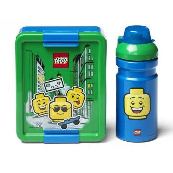 LEGO® ICONIC BOY Svačinový set - box a láhev