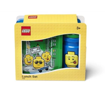 LEGO® ICONIC BOY Svačinový set - box a láhev