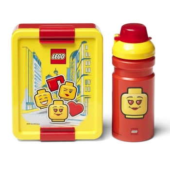LEGO® ICONIC GIRL Svačinový set - box a láhev