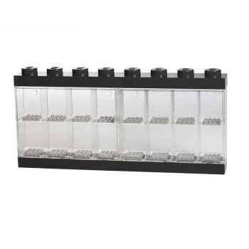 LEGO® sběratelská vitrínka na 16 minifigurek - černá