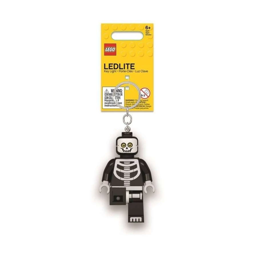LEGO® MONSTERS svítící klíčenka Kostlivec