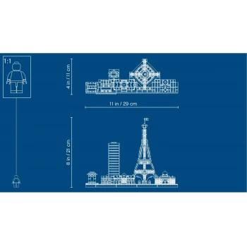 LEGO® 21044 ARCHITECTURE Paříž