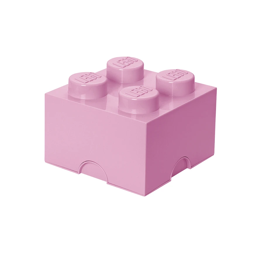 LEGO® STORAGE BOX 4 Úložný box světle růžový