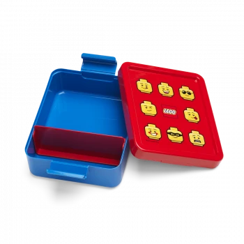 LEGO® ICONIC Classic box na svačinu červená/modrá