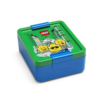LEGO® ICONIC BOY box na svačinu modrá/zelená