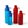 LEGO® ICONIC Láhev na pití 500 ml - transparentní zelená