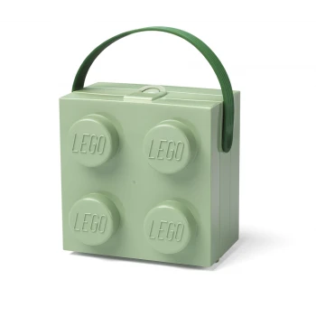 LEGO® Box s rukojetí zelený