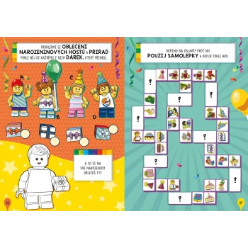 LEGO® ICONIC Narozeninová knížka