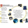 LEGO® BAGS CITY Fire školní taška Easy