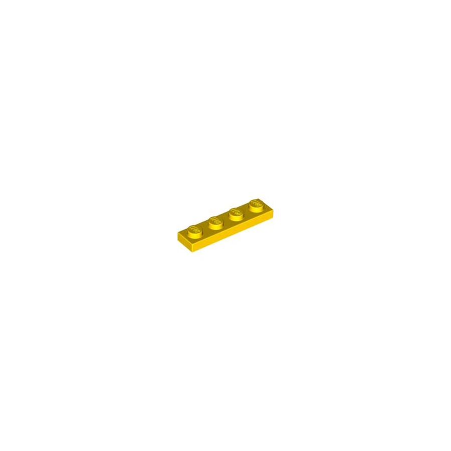 LEGO® CREATOR Podložka na stavění 1x4 žlutá (3710)