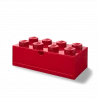 LEGO® STORAGE Stolní box 8 se zásuvkou červený