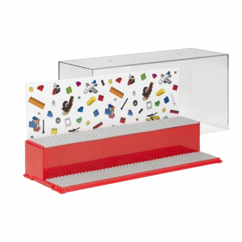 LEGO® ICONIC herní a sběratelská skříňka červená