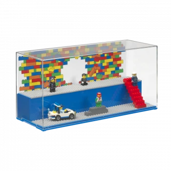 LEGO® ICONIC herní a sběratelská skříňka modrá