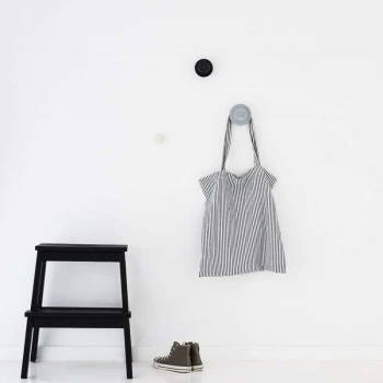 LEGO® 4016 ICONIC Věšák na zeď, 3 ks - bílá, černá, šedá