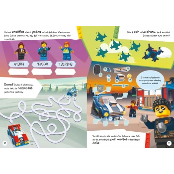 LEGO® CITY Dukeova mise - komiks - příběh - aktivity