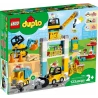 LEGO® 10933 DUPLO®  Stavba s věžovým jeřábem