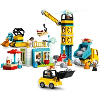 LEGO® 10933 DUPLO®  Stavba s věžovým jeřábem
