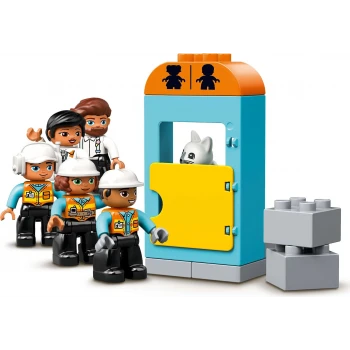 LEGO® 10933 DUPLO®  Stavba s věžovým jeřábem