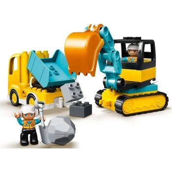 LEGO® 10931 DUPLO® Náklaďák a pásový bagr