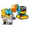 LEGO® 10931 DUPLO® Náklaďák a pásový bagr