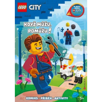 LEGO® CITY Aktivity kniha Když můžu, pomůžu!