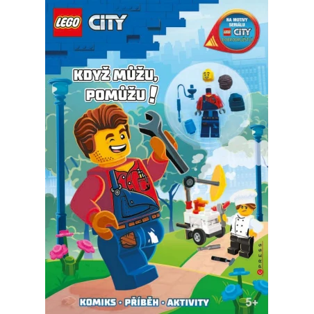 LEGO® CITY Aktivity kniha Když můžu, pomůžu!