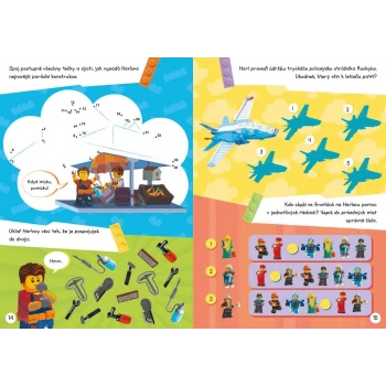 LEGO® CITY Aktivity kniha Když můžu, pomůžu!