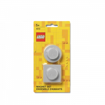LEGO® Magnetky set 2 ks šedá