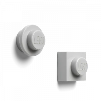 LEGO® Magnetky set 2 ks šedá