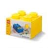 LEGO® STORAGE BOX 4 Úložný box žlutý s šuplíky
